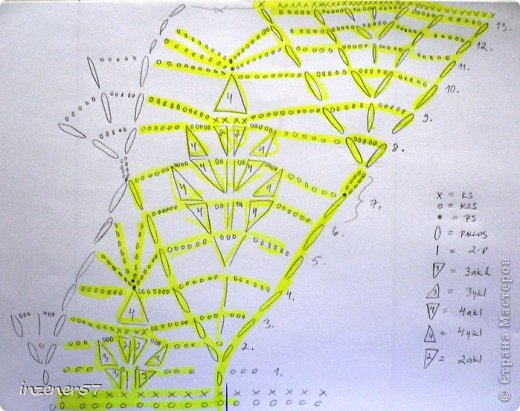 схема по которой вязала (фото 7)