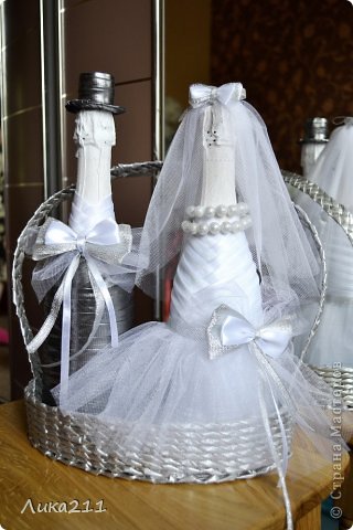 Жених и невеста.Делала я.Корзинку тоже я плела. (фото 2)