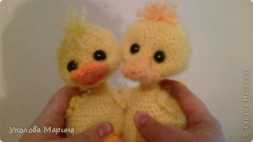 утята авторские!фото предоставила Плутишка-Татьяна с форума http://amigurumi.com.ua - там проходит он-лайн,доступ от 10 сообщений
 (фото 1)