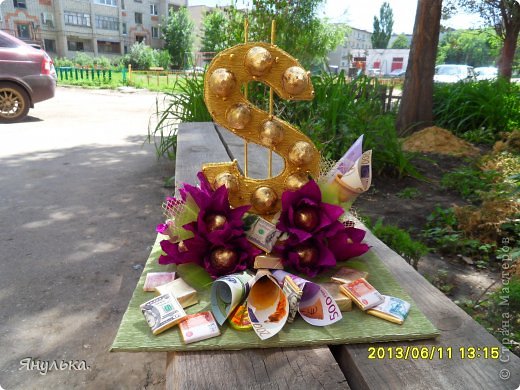 а эта неделька была у меня "долларовая" это первый доллар для женщины на годовщину открытия ее магазина, с пожеланиями дальнейшего процветания (фото 9)