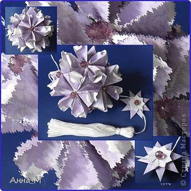 Name: Milisenta
collection "Ribbon Flowers"
Designer: Uniya Filonova
Units: 30
Paper: 3*15 cm (1:5) Final height: ~ 9 cm
Joint: no glue
На обвесе Star Corona Grande от Марии Синайской. (фото 2)