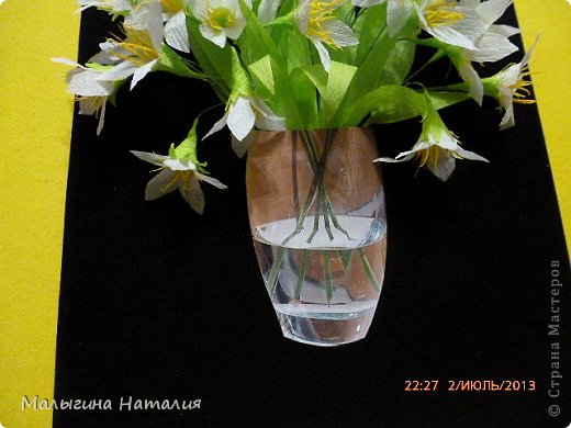 ваза вырезка из журнала (фото 4)