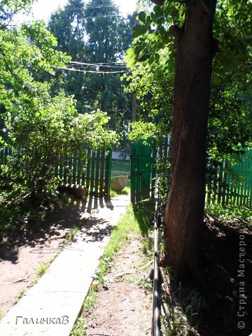 Заходим в калитку. (фото 33)