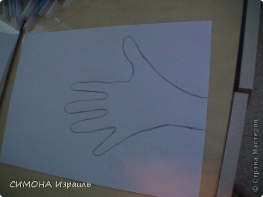 Этап 2.
Поскольку наши руки не идеально ровные , немного выравниваем линии и делаем немного виднее. (фото 4)
