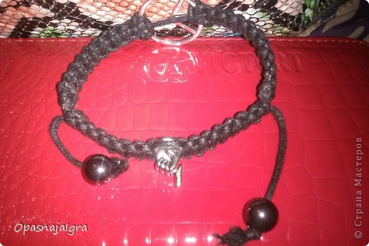 Браслеты из натурального камня и стекла:"Shamballa ",  "Wrap Bracelet в стиле Chan Luu и т.д.(часть 2) (фото 24)