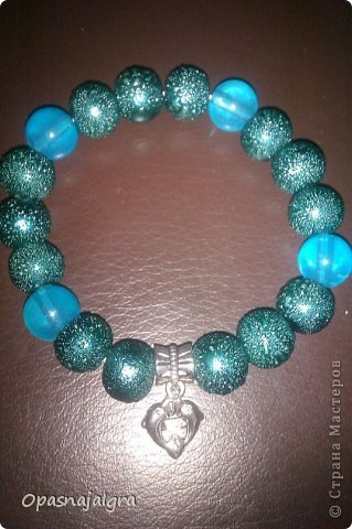 Браслеты из натурального камня и стекла:"Shamballa ",  "Wrap Bracelet в стиле Chan Luu и т.д.(часть 2) (фото 22)