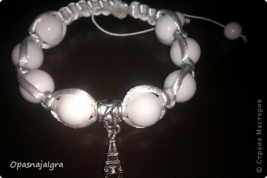 Браслеты из натурального камня и стекла:"Shamballa ",  "Wrap Bracelet в стиле Chan Luu и т.д.(часть 2) (фото 18)