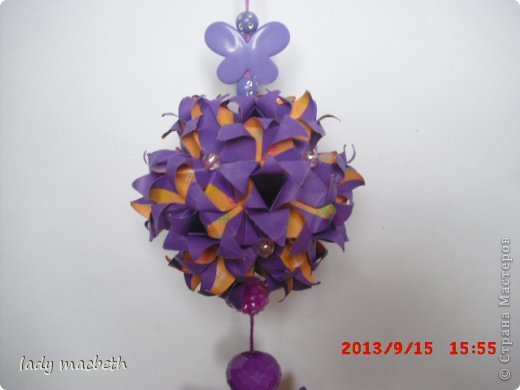 Secret Flower
Designer: Ekaterina Lukasheva
Parts: 30
Paper's size : 4,3*7,5
Final height: 7см 
without glue (фото 22)