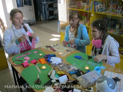 НА МАСТЕР-КЛАСС ПРИШЛИ ДЕВОЧКИ 11-12 ЛЕТ (фото 1)