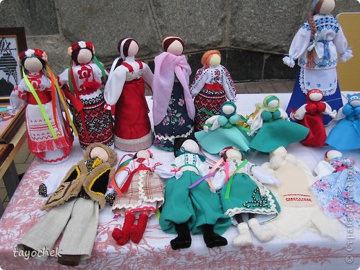 А дальше мои любимые КУКЛЫ. Сначала народные (фото 41)