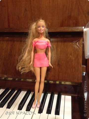 Это Мила.На ней : пляжный набор ,,Mini-pink".Она вся такая летняя;) (фото 3)