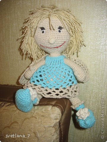 Ангелочек связан по МК автора Тамары Новак http://amigurumi.com.ua/pattern/37-dlya-opitnih/139-angel-vdohnovitel (фото 1)