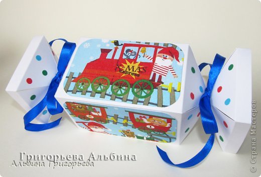 Предлагаю интересную коробочку конфетку!
Думаю ребёнок будет очень рад получить сладенький подарок с такой "конфетке"!
Порадуйте ваших деток! Поспешите, скоро Новый год!