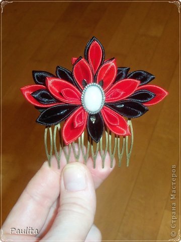 Броши и заколки KANZASHI (фото 10)