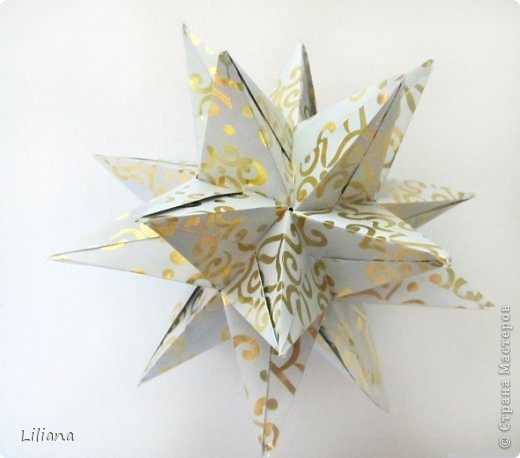 Name: Polaris
Designer: Natalia Romanenko
Units: 30
Paper: 4*12 cm (1:3)
Final height: ~ 11.5 cm
Joint: no glue  (фото 3)