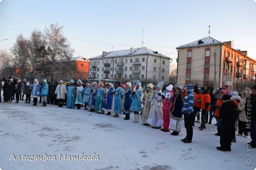 В группе поддержки: снегурочки)))  (фото 6)