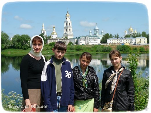 А это наши паломники после обливания святой водичкой из источника.  (фото 34)