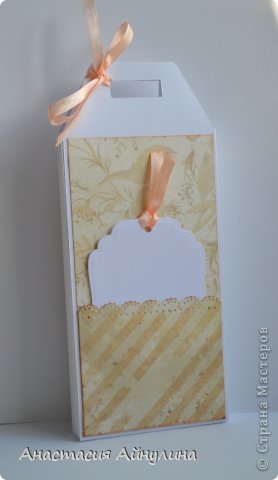 Ну а это спинка -  кармашек с тегом, на котором можно что-нибудь написать) (фото 4)