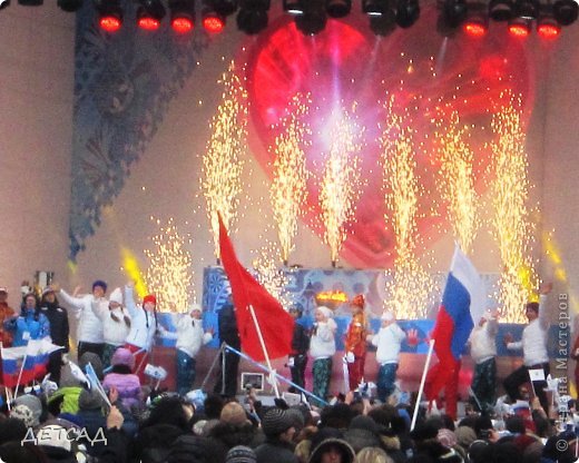 SOCHI 2014 - зажжение ПАРАЛИМПИЙСКОГО огня на ВВЦ (фото 14)