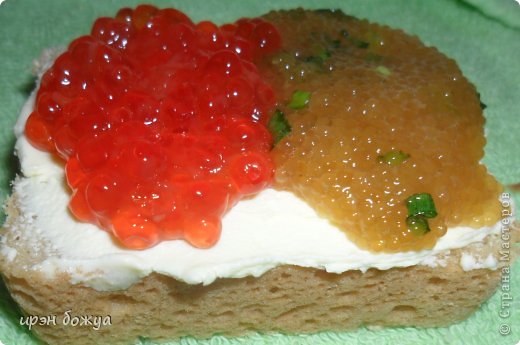 Всех спраздником. Бутерброд с красной и щучьей икрой. (фото 31)