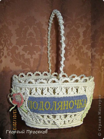 Корзинка "ВИННИЦА-ПОДОЛЯНОЧКА". (Правая сторона). (фото 13)