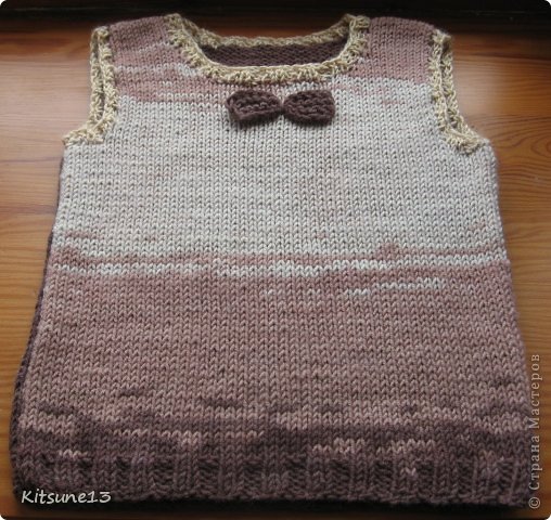 Безрукавка на 2-3 года
Нитки Batic design Alize Cashmira (pure wool) (фото 16)