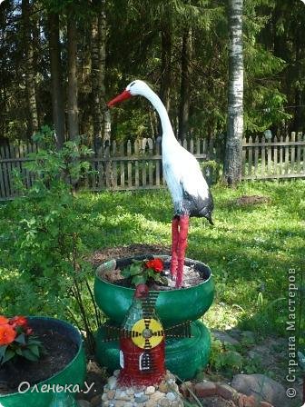 в последнюю очередь делала аиста. с ногами конечно намудрила, надо было по другому делать, немножко "враскоряку" получился...)) (фото 8)