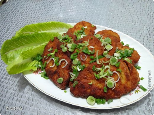 Шницель из куриной грудинки (фото 1)
