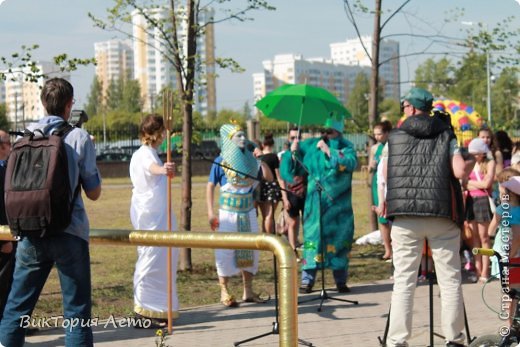 это открытие......3 Бога воды египетский,греческий и наш Нептун открывали вентель и завели фонтан (фото 2)