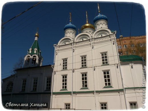 Церковь Жен-Мироносиц (Храм Знамения Божией Матери) Очень интересные купола на этом храме. Такие .... девчачьи... с цветочками ))) (фото 4)