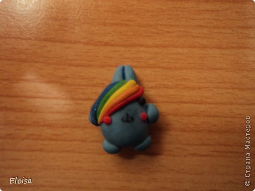 Одна из поняшек, Рейнбоудэш, стилизированая) Rainbow Dash:-) (фото 2)