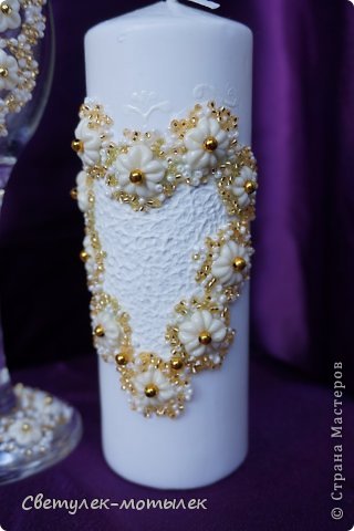 Свеча для молодоженов (фото 5)