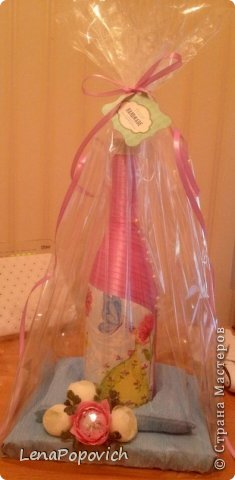 Простите за плохое фото) Было уже ночи, а хотелось еще и в упаковке сделать фото)
Заказчице вроде понравилось) А вам? (фото 6)