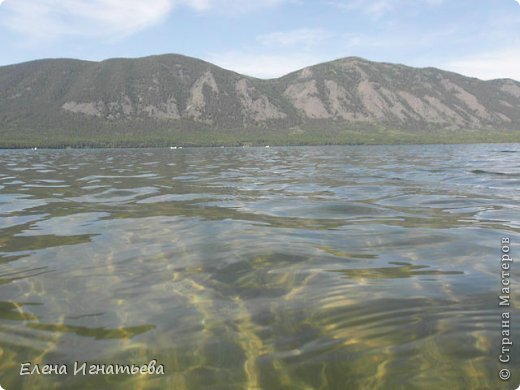 Это тоже озеро Слюдянское))) посмотрите какая вода кристальная - а глубина у водоема очень приличная))) (фото 16)