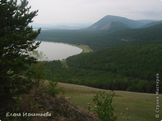 это озеро - вид сверху, Обалденно ровное как тарелочка))) (фото 13)