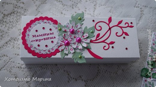 и для этой же пары на крестины для ребеночка сокровищница (по МК Маши Кац) (фото 16)