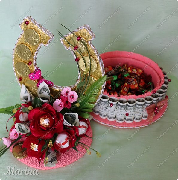 КОРАБЛИ, ЁЖИКИ, БУКЕТЫ, ПОДКОВЫ, ЗОНТИКИ )))) (фото 12)