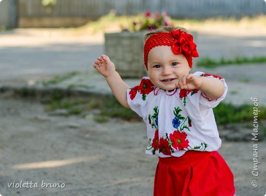 кстати,бант на повязку тоже придумывали сами!Правда за пару часов до праздника! (фото 3)