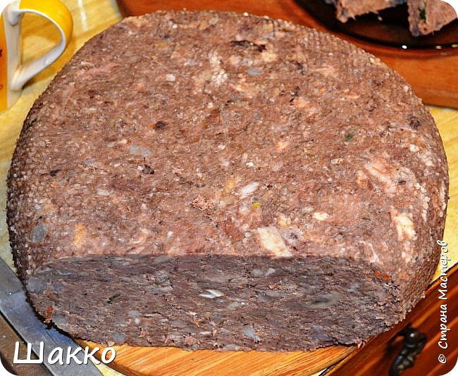 А это грандиозная пресованная глыба мяса - 3 с половиной кг (фото 10)