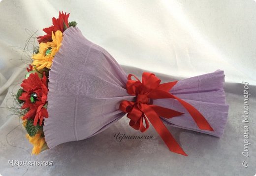 Букеты из конфет "Времена года" (фото 8)