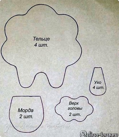 Шьем овечек. (фото 12)