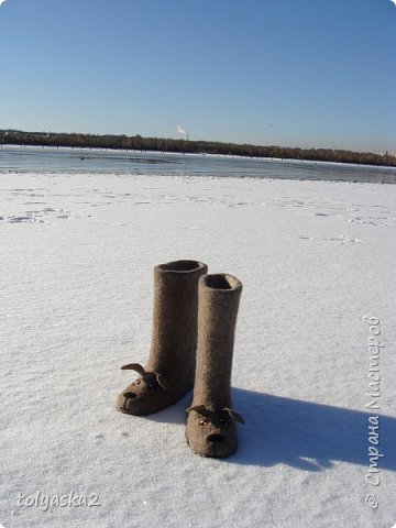 Валенки женские "Собачки " . (фото 3)