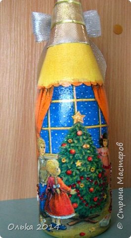 Новогодние бутылочки. (фото 13)