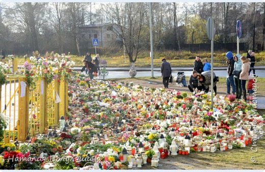 В память о погибших...