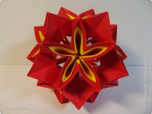 Name: Millefiori
Designer: Miyuki Kawamura
Parts: 30
Diagram: Origami Tanteidan Convention 18 (фото 1)