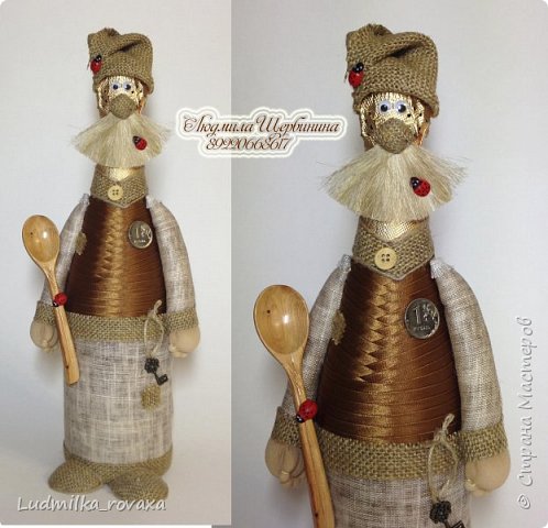 Воскресным вечером мастерила домовушек :) этого Домового попросили для новоселья! :)
Огромное спасибо Дашеньке Хомюк :) https://podjem-tal.ru/node/701116 (фото 1)