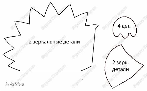 Бок с колючками намазывается клеем только внизу и справа, чтобы получился кармашек для поздравления. (фото 4)