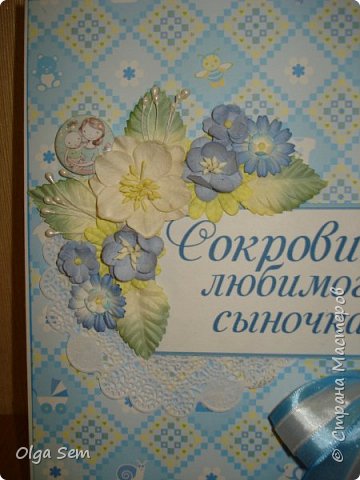 Украшение поближе. А еще я приобрела милые топсы, лежали они у меня, не знала как и где применить и вот решилась, и думаю что не плохо смотрится... (фото 2)