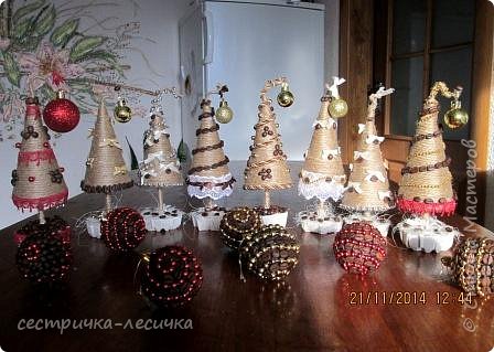 Елочки сделала за одну ночь, получила массу удовольствия и море позитива! спасибо за мк Elena Zaleschuk  https://podjem-tal.ru/node/818797?c=favorite  Все просто,  понятно  и оооочень красиво!!! (фото 3)
