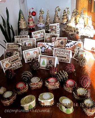 А вот и я со своими новогодними поделками, принимайте в свои ряды!!!!! 
Спасибочки всем мастерицам СМ за чудо идеи!!!! (фото 1)